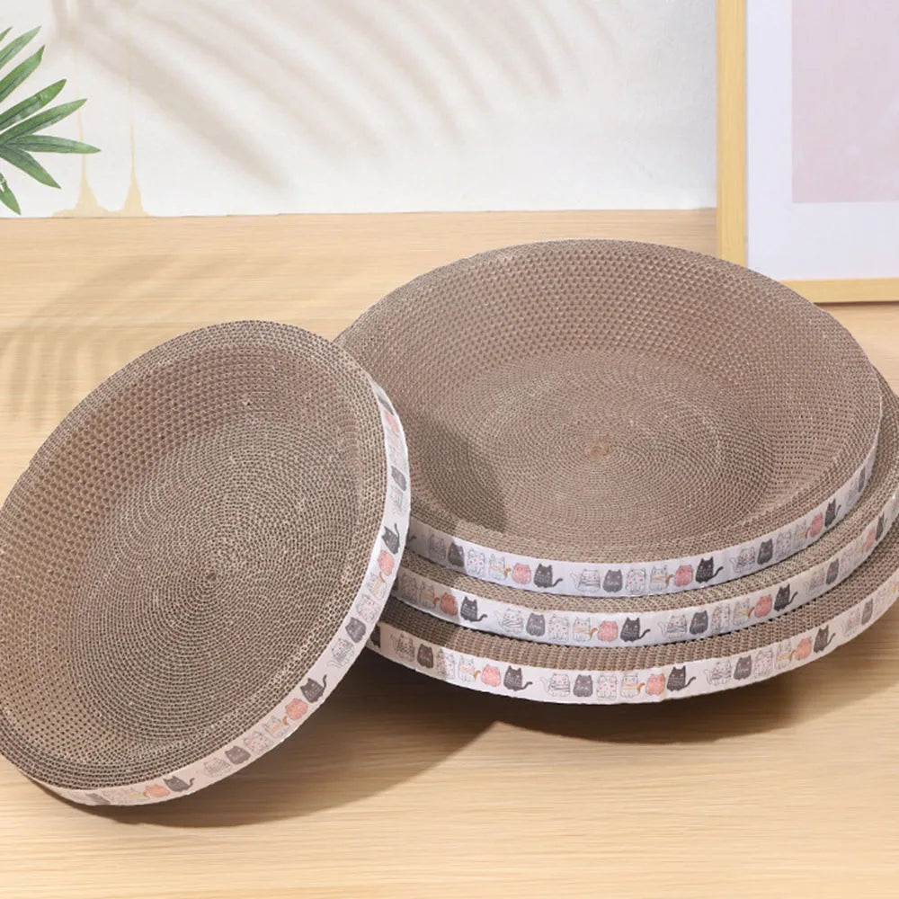 L Size Cat Toys Pet Bed Scratching Board Corrugated