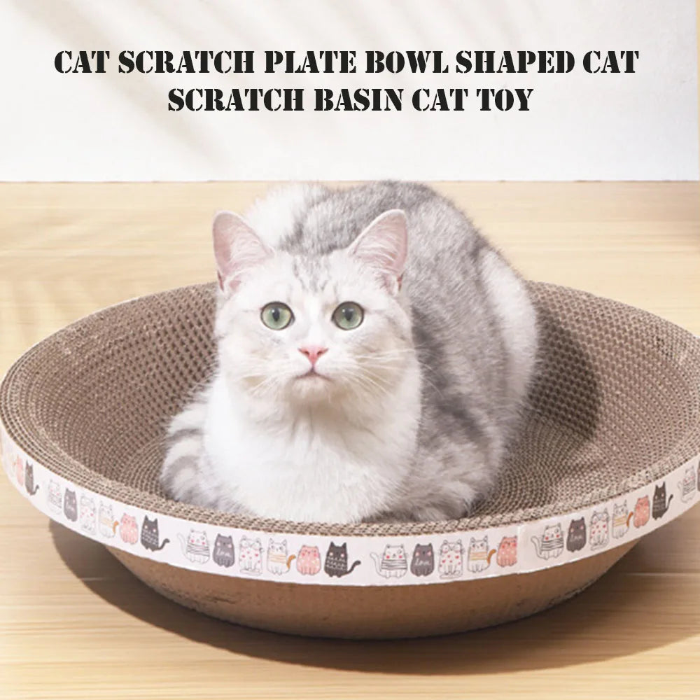 L Size Cat Toys Pet Bed Scratching Board Corrugated