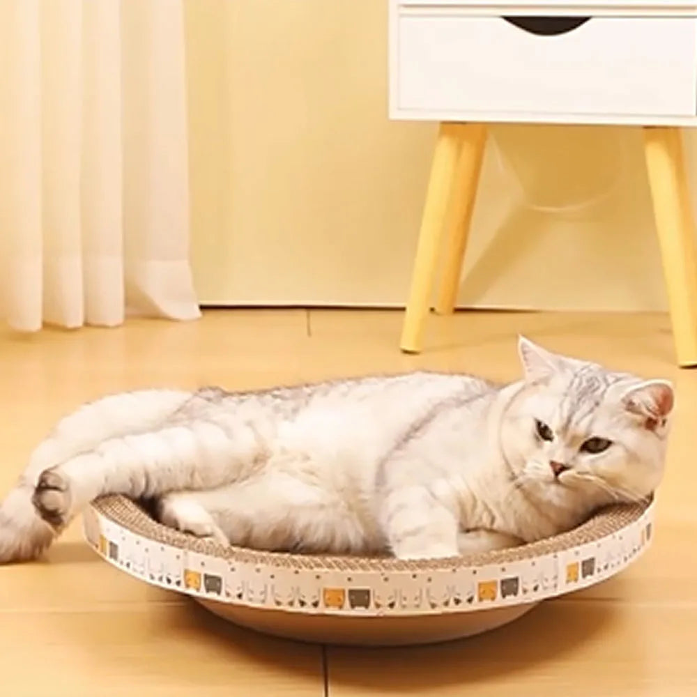L Size Cat Toys Pet Bed Scratching Board Corrugated