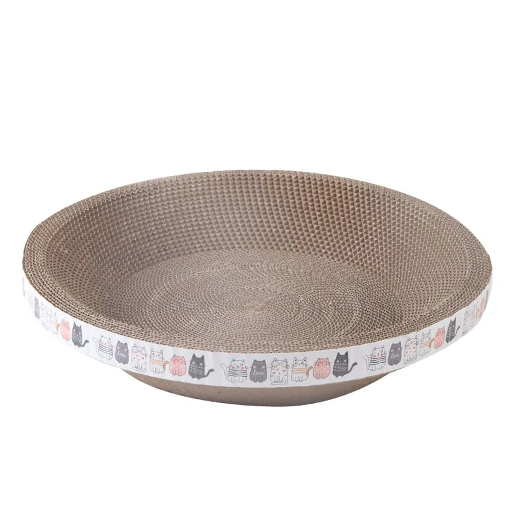 L Size Cat Toys Pet Bed Scratching Board Corrugated
