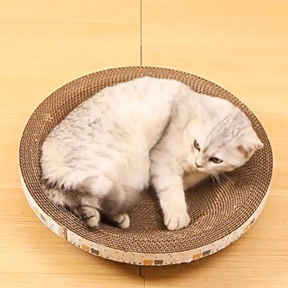L Size Cat Toys Pet Bed Scratching Board Corrugated