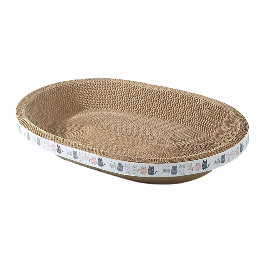 L Size Cat Toys Pet Bed Scratching Board Corrugated